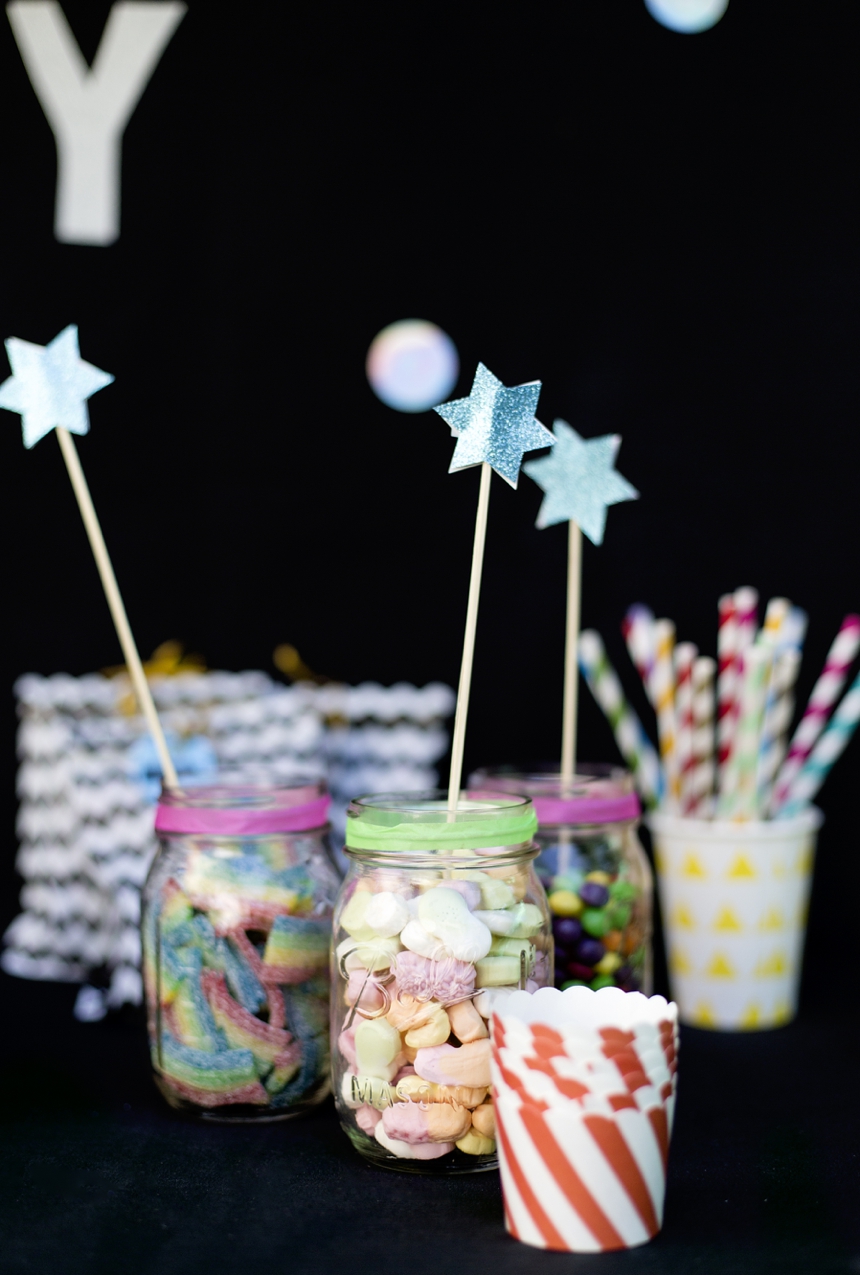Candy Bar Disco Geburtstagsparty Wiener Wohnsinn