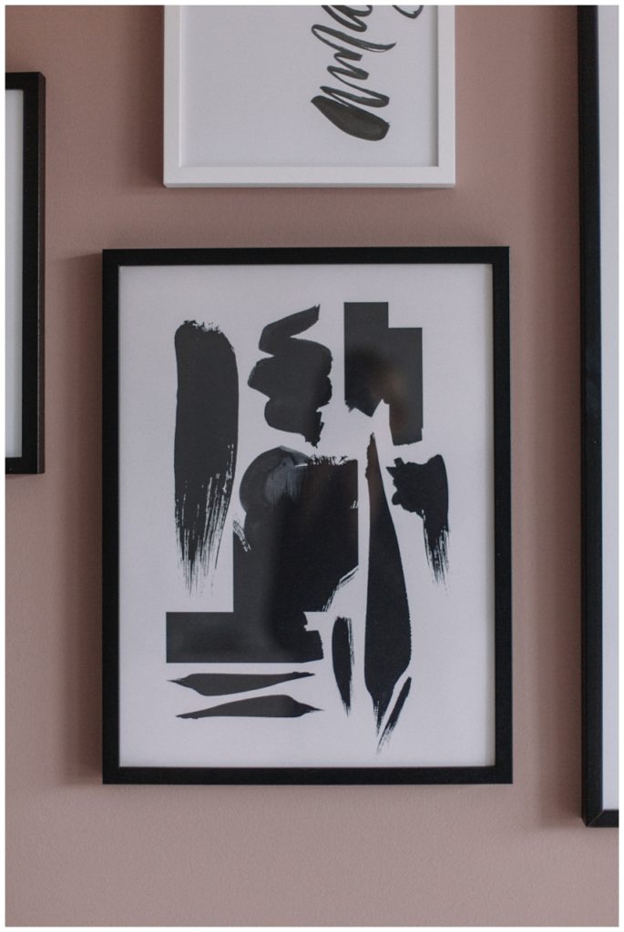 Wohnzimmer Wandgestaltung mit Desenio