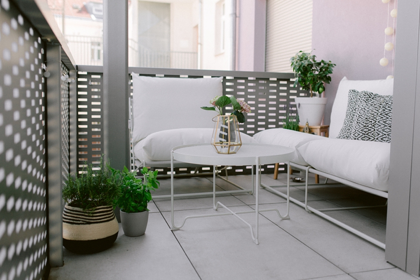 Balkon Inspirationen // Outdoor Möbel