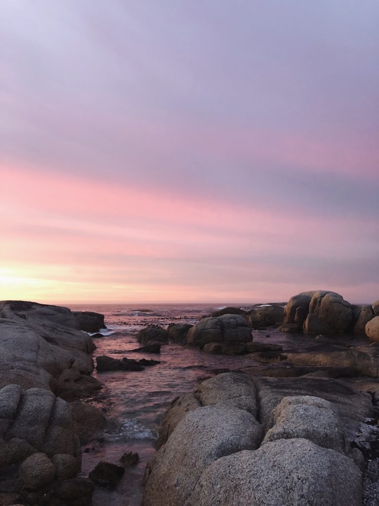 Sonnenuntergang Camps Bay, Reisebericht , Travel Diary Kapstadt by Wiener Wohnsinn