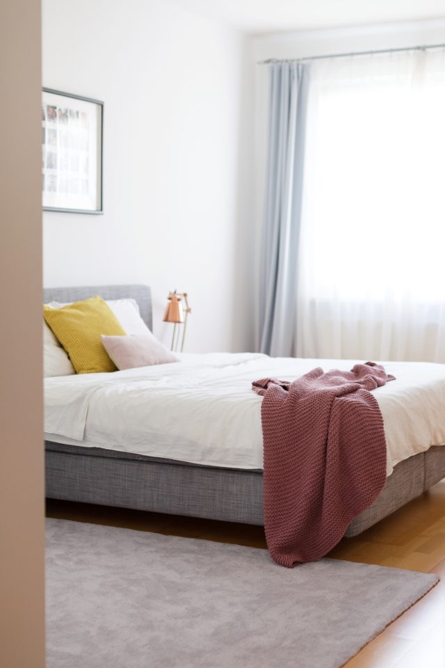 ein wohnsinnig gemütliches SchlafzimmerWiener Wohnsinn