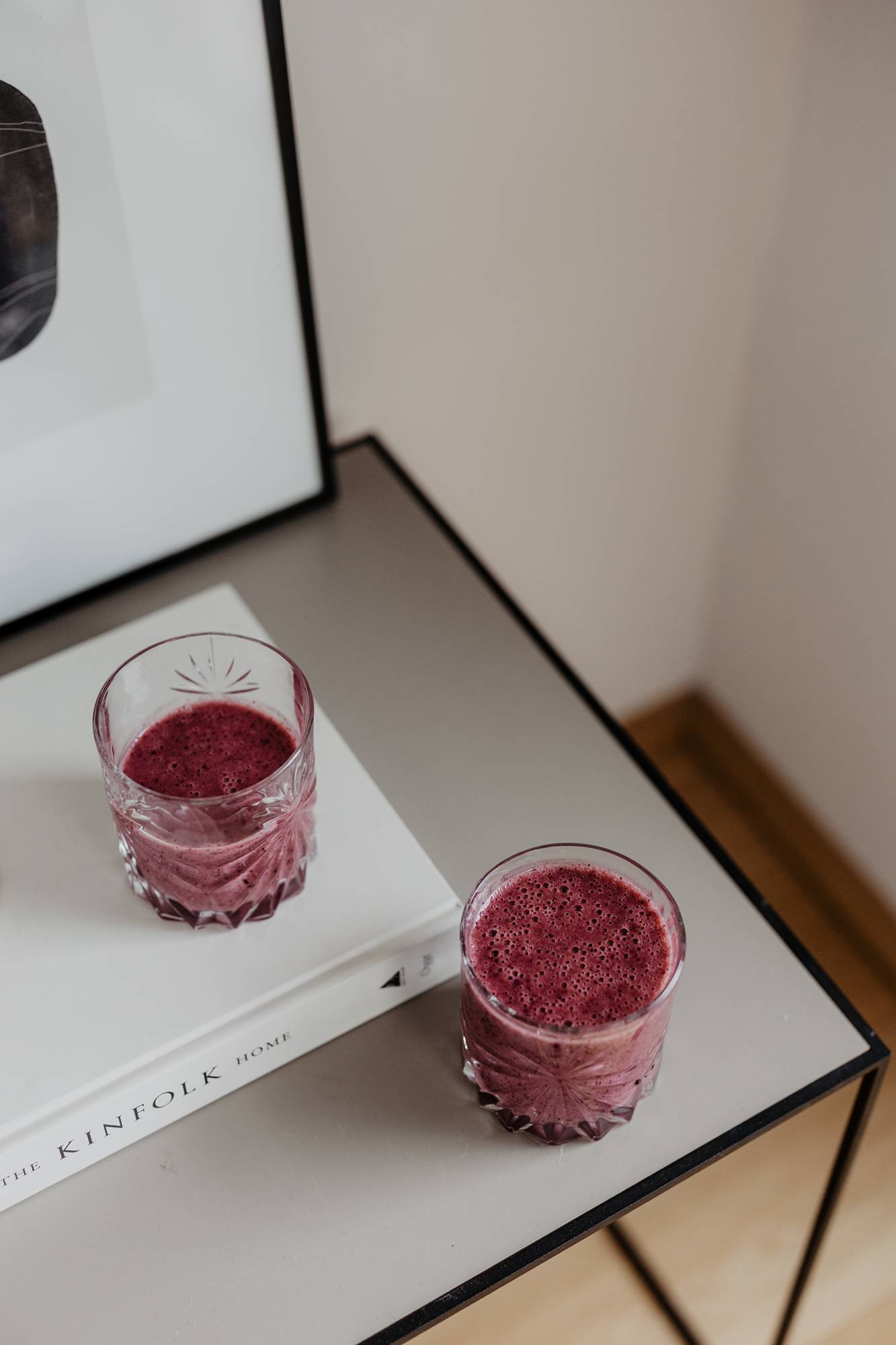schnelle Smoothie Rezeptideen - Very Berry © Wiener Wohnsinn
