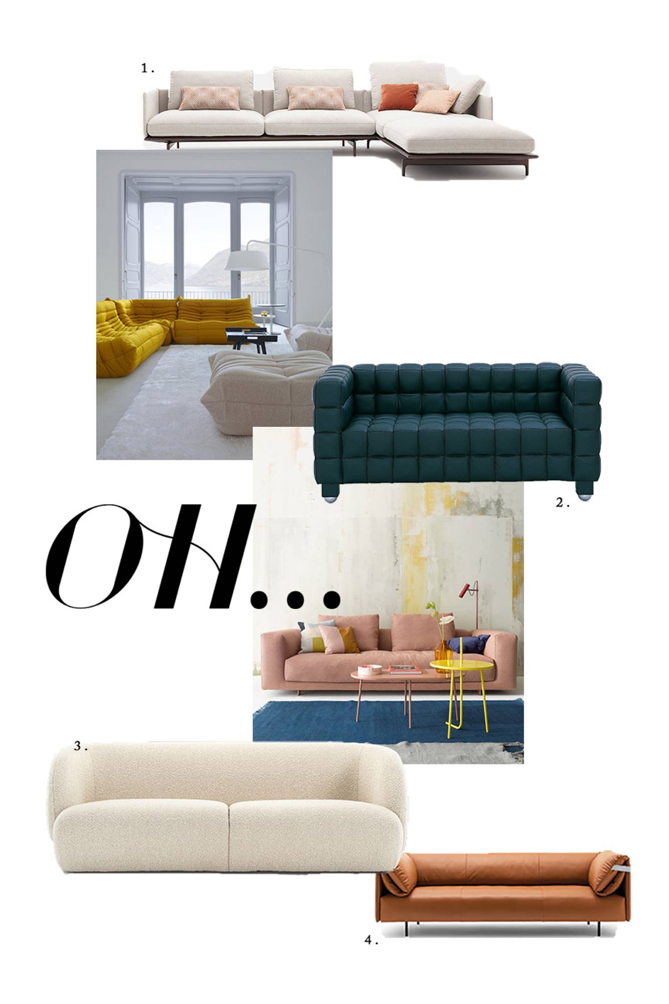 Top 10 - die schönsten Design Sofas © Wiener Wohnsinn Interior Blog