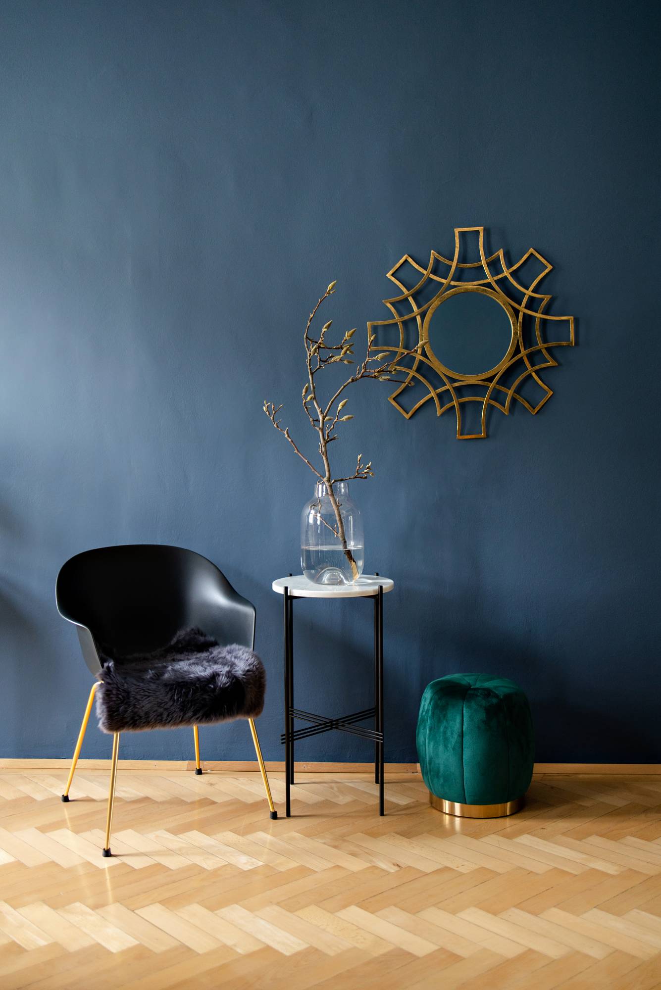 Blau als Wandfarbe - Trendfarbe Classic Blue © Wiener Wohnsinn