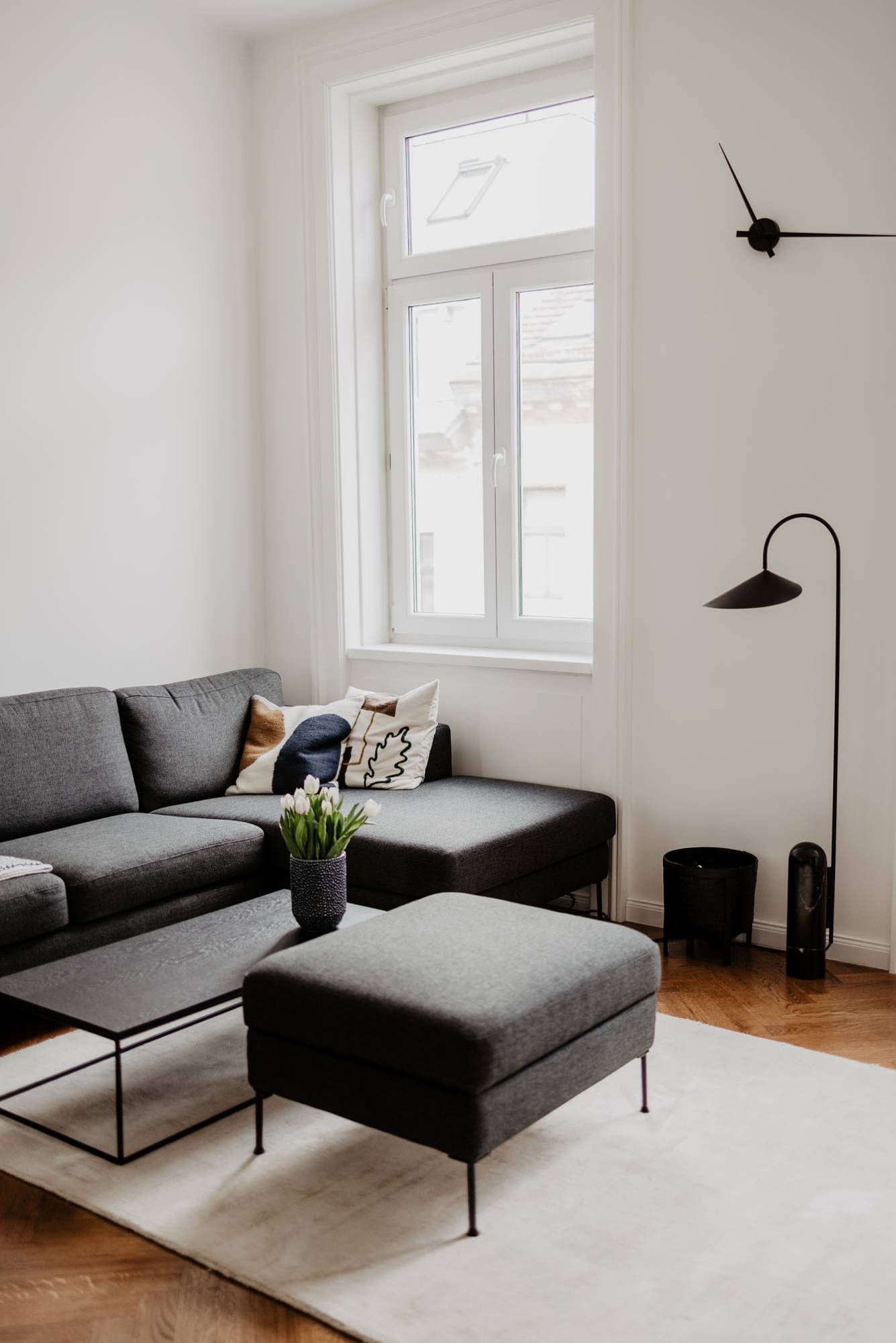 Wohnzimmer - skandinavisch inspirierter Wohnstil