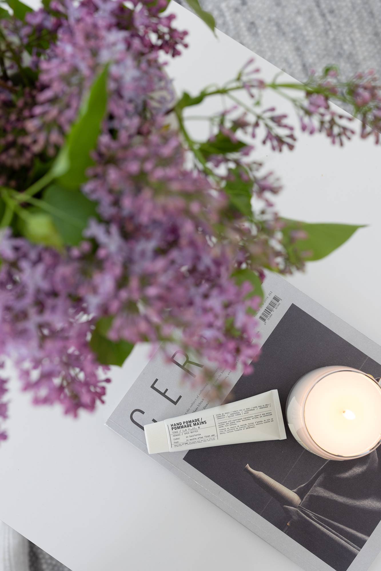 Le Labo Duftkerze und Handcreme Verbeine 32 - De Bijenkorf © Wiener Wohnsinn