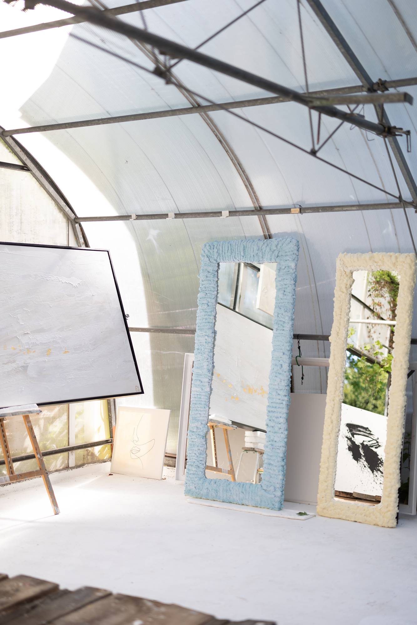 Atelier von Alina und Sebastian CiuCiu © Wiener Wohnsinn Interior Blog