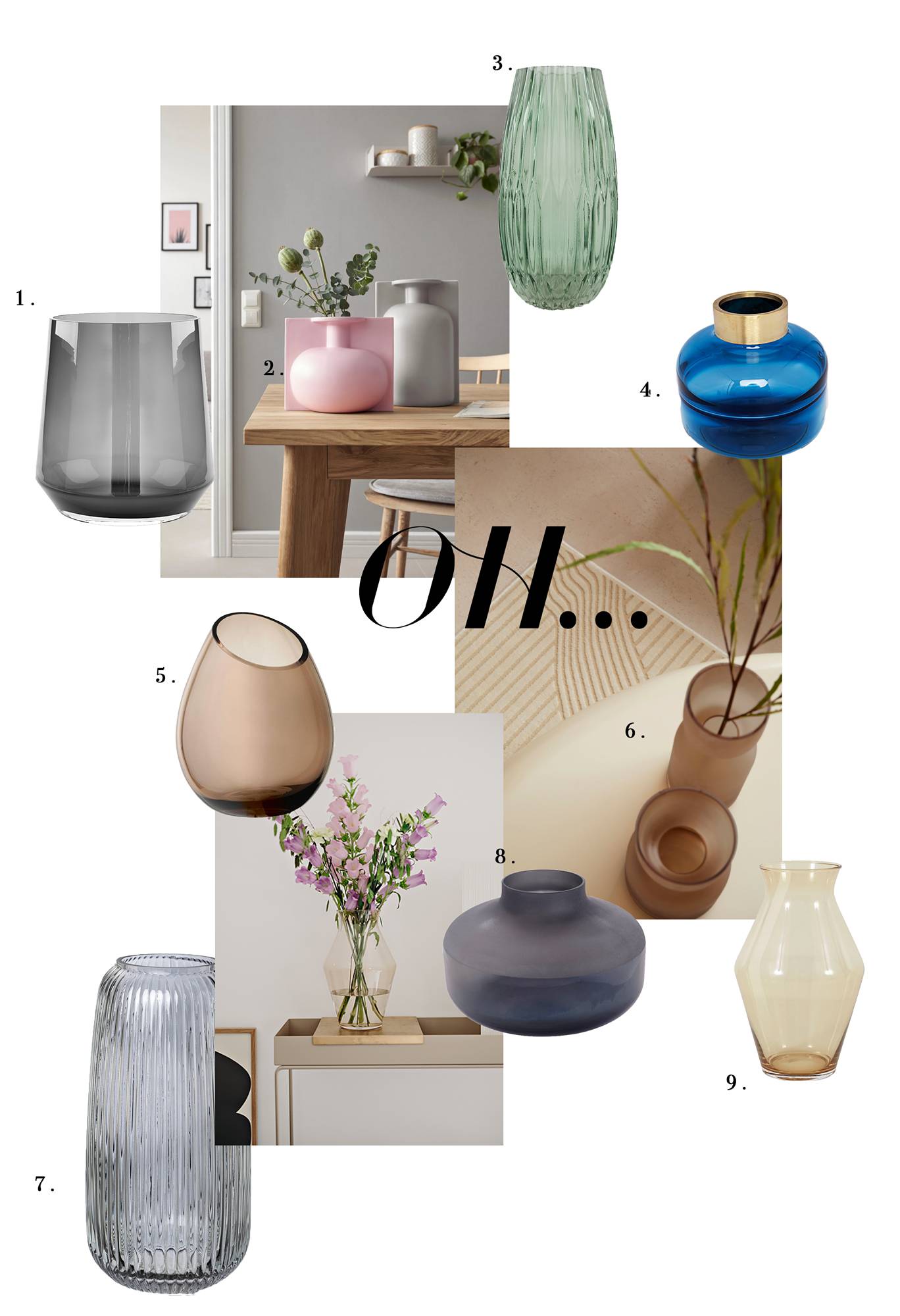 DEKORIEREN MIT SCHÖNEN VASEN UND BLUMEN : meine Favoriten von Otto