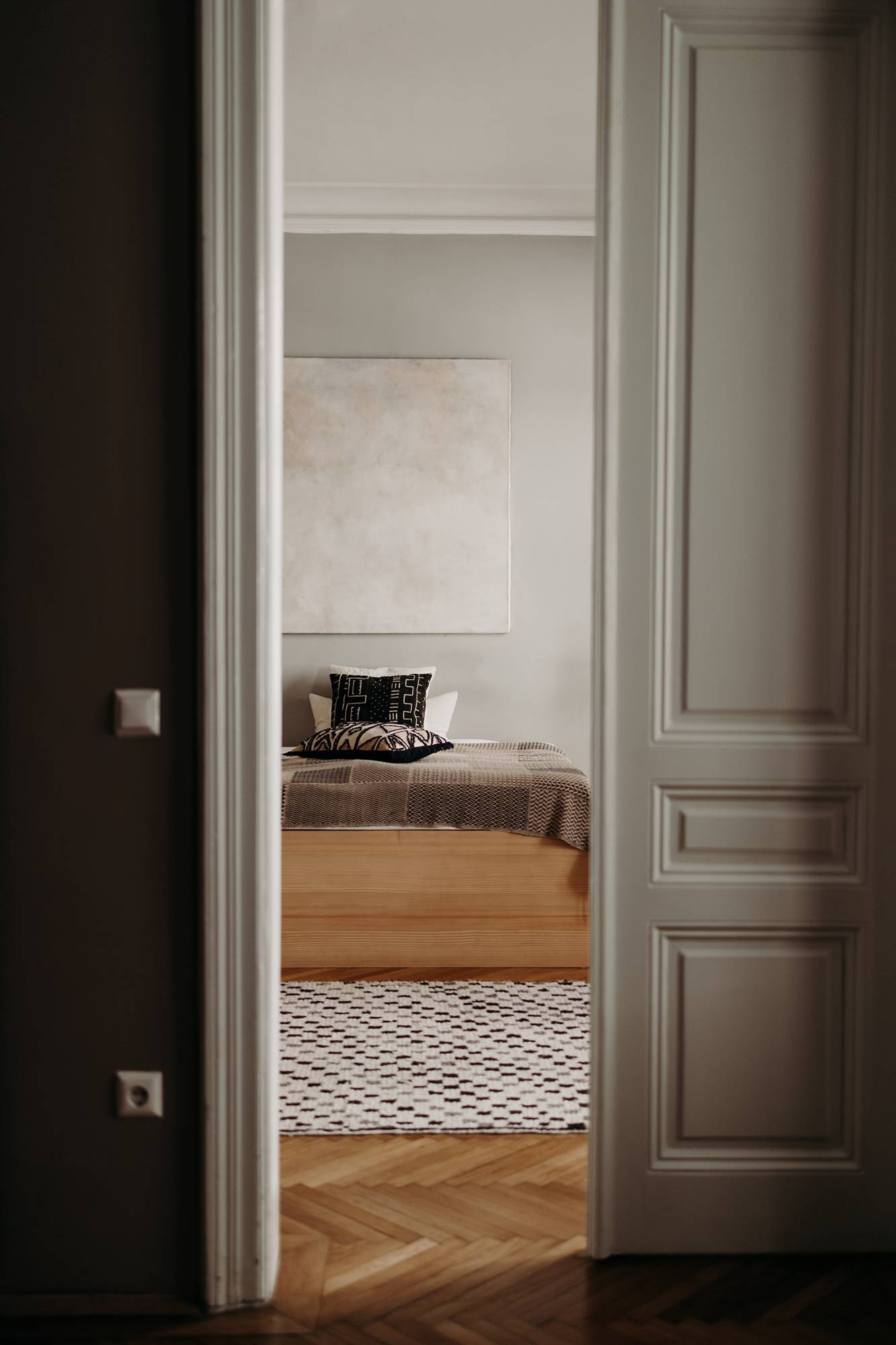 Schlafzimmer Inspiration - Homestory von Patrick und Georg von Die Sellerie © Wiener Wohnsinn