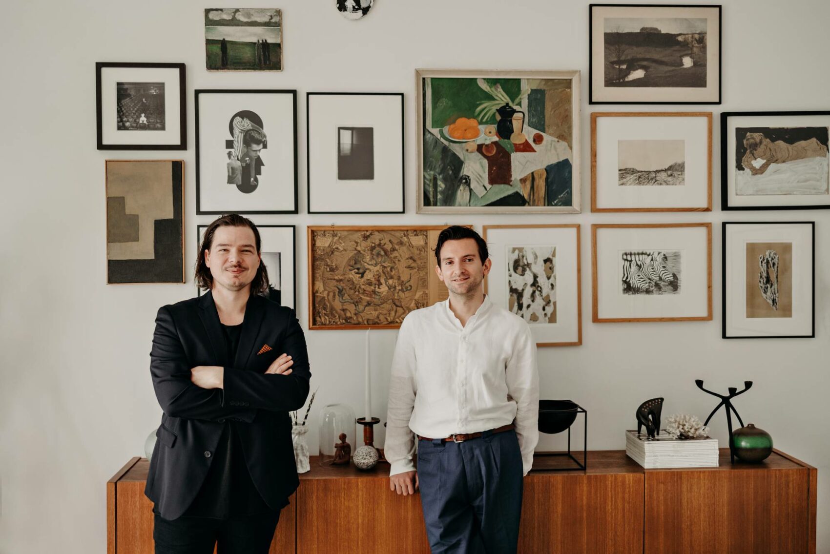 das Zuhause von Patrick Bauer und Georg Leditzky - eine Wiener Wohnsinnige Homestory