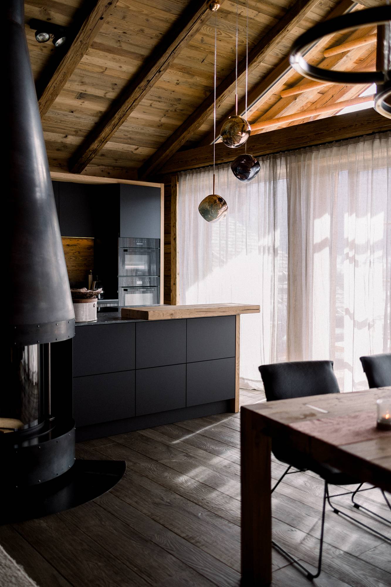 Private Küche im Chalet © Wiener Wohnsinn
