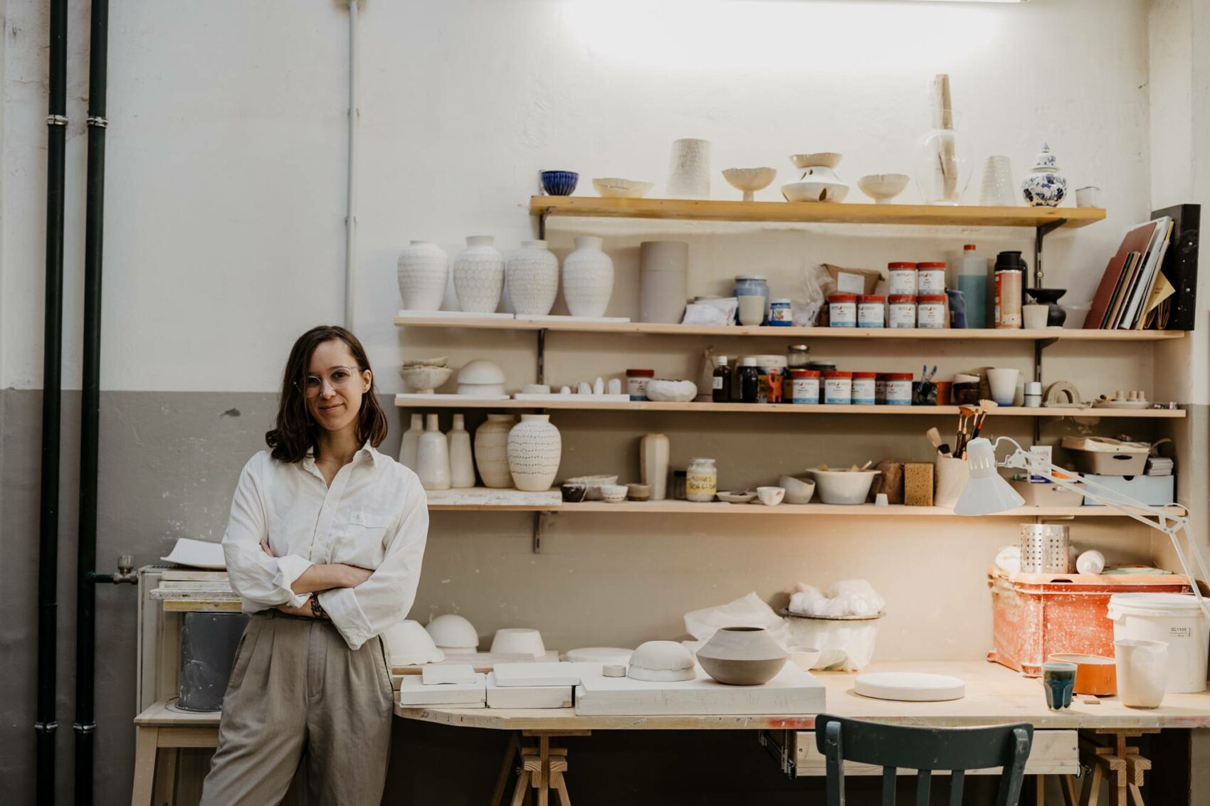 Keramikerin Agnes Kimeswenger-Kilyenfalvi von Studio ABK © Wiener Wohnsinn