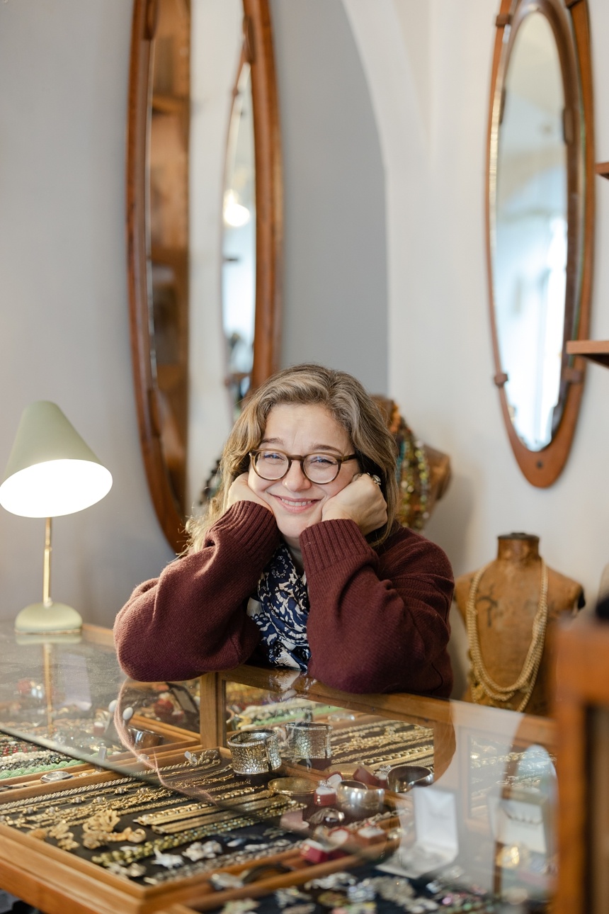 Patricia Hahnbauer von BANANAS Vintage Store © Wiener Wohnsinn