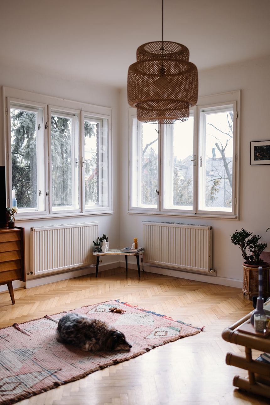 Wohnzimmer von Simone und Adi Raihmann
