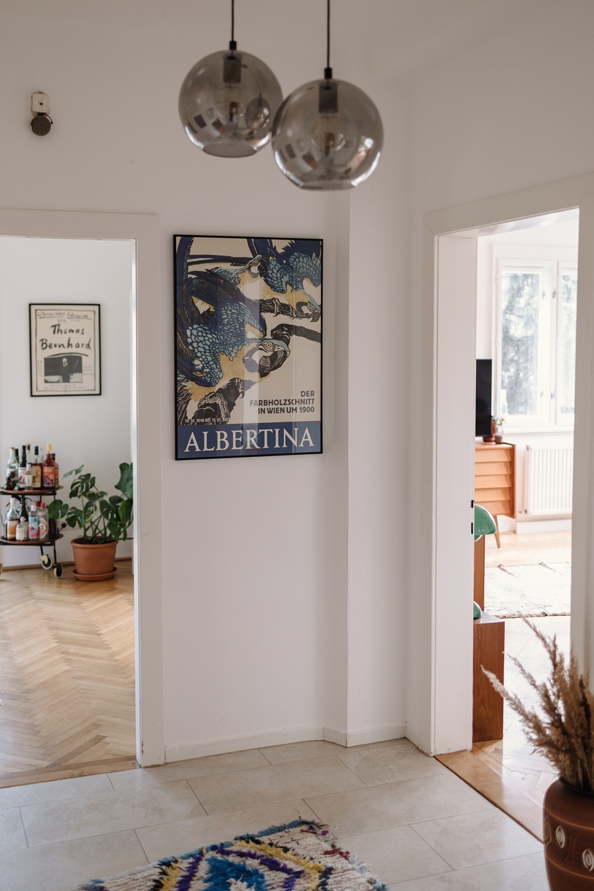 zentral begehbare Raumaufteilung