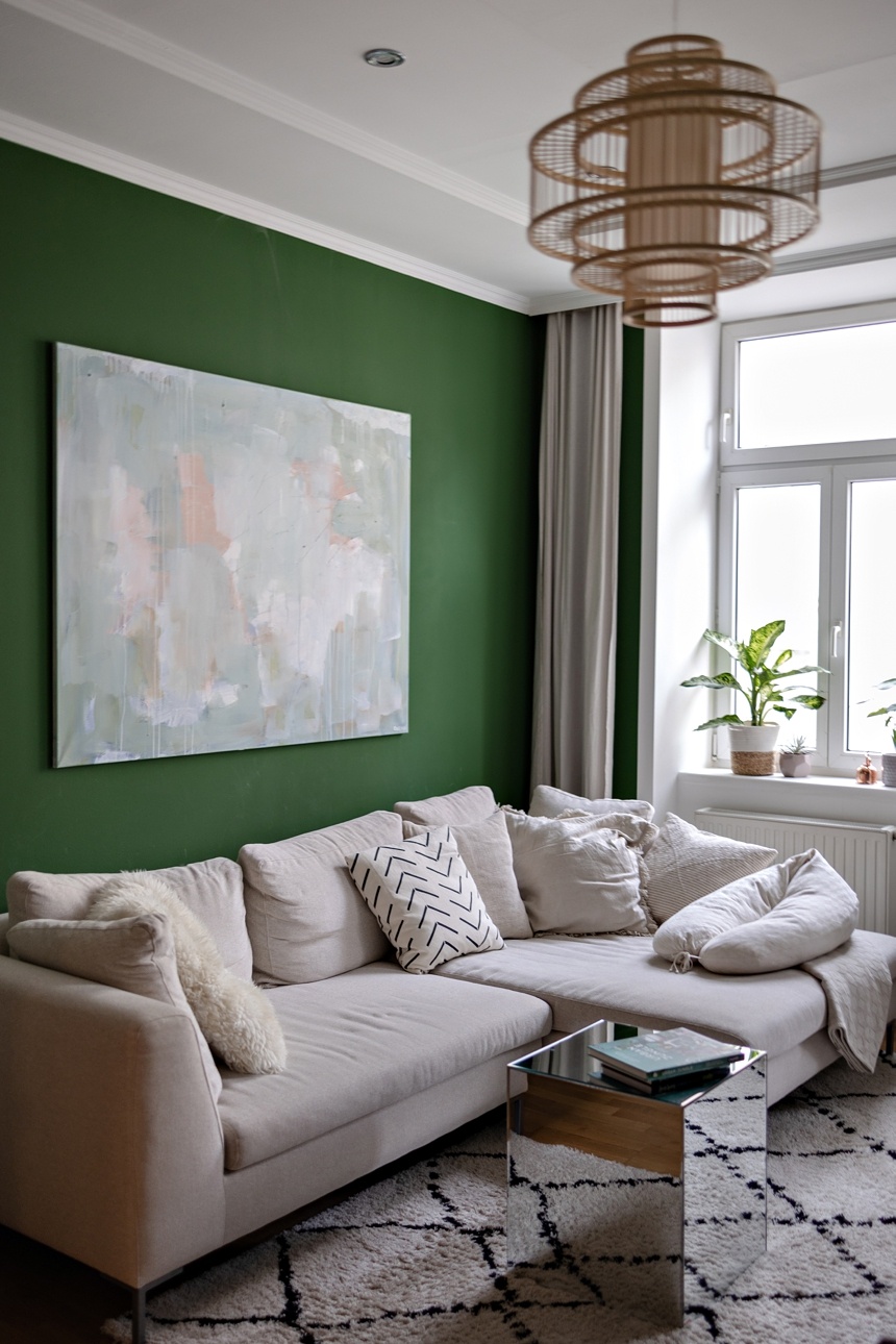 Das kunstvolle & farbenfrohe Zuhause von Carina Schubert © Wiener Wohnsinn