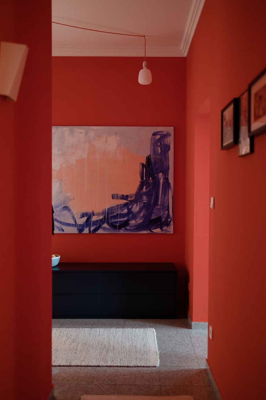 Das kunstvolle & farbenfrohe Zuhause von Carina Schubert