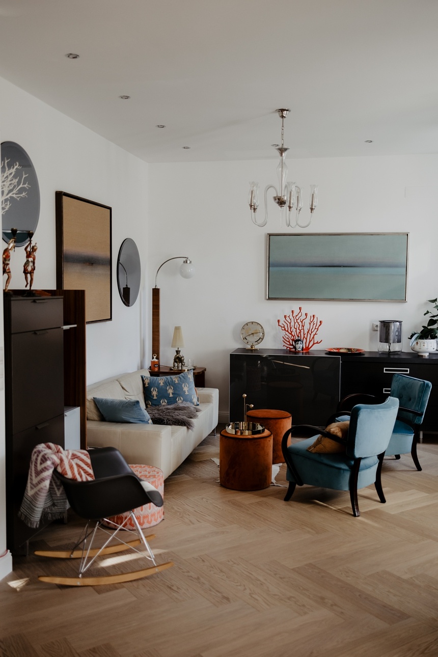 Wohnsalon von Roswitha Holly von Holly Interiors