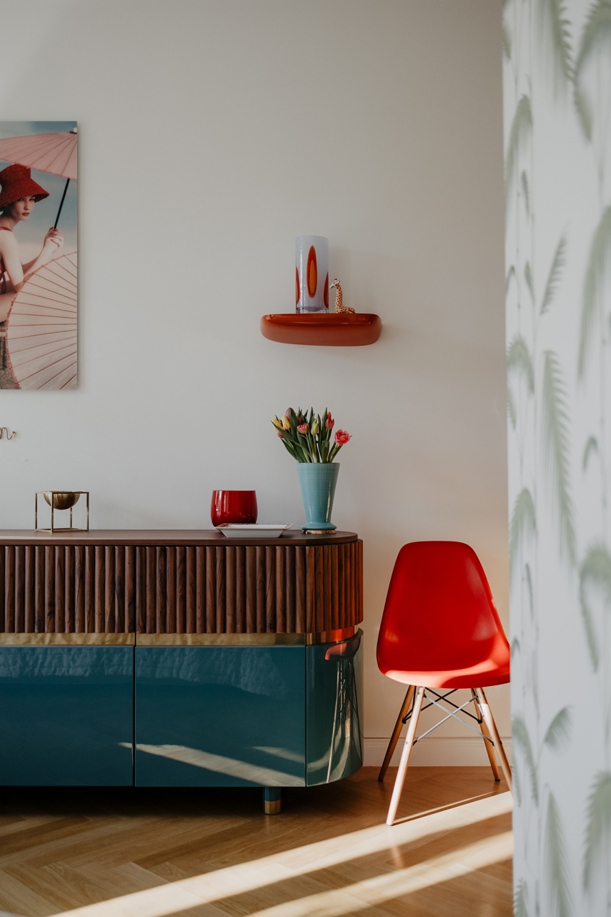Eames Plastic Side Chair Vitra - Designklassiker © Wiener Wohnsinn