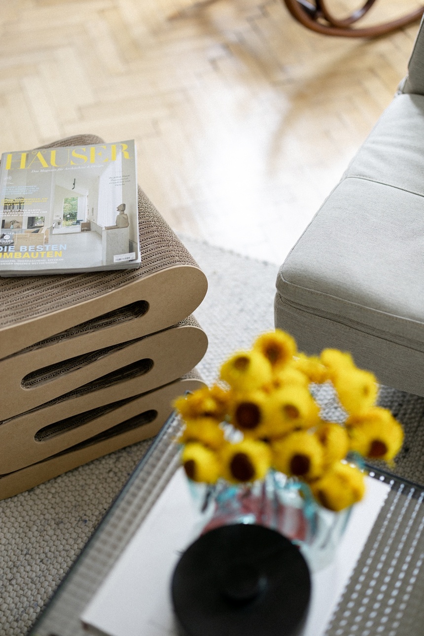 Wiggle Hocker Vitra - Wiener Wohnsinnige Homestory