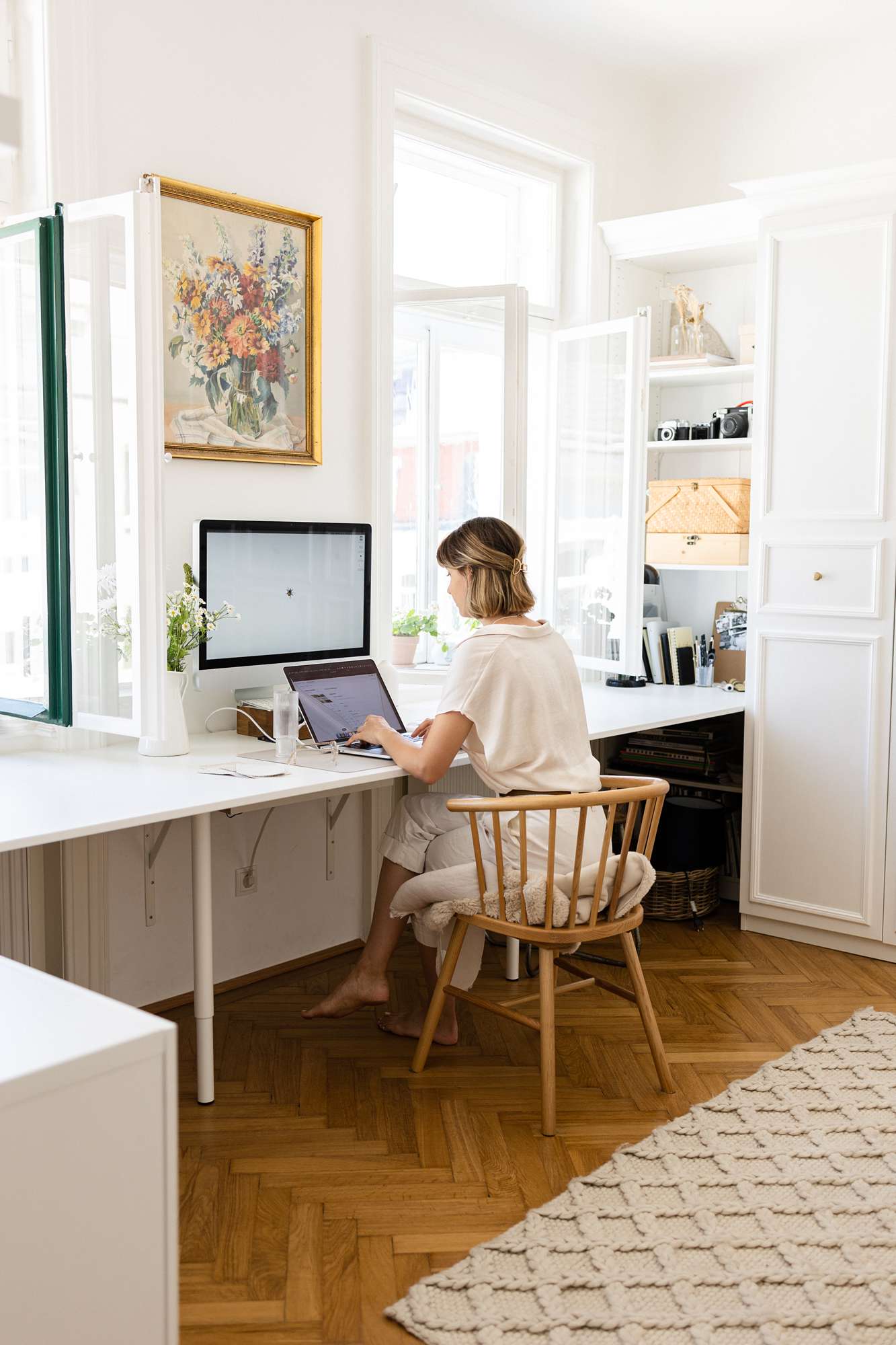 Homeoffice Atelier Krisaint - Die wohnsinnige Maisonette von Atelier Krisaint