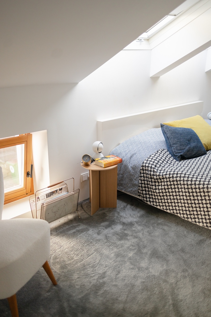 Imkes WOW Haus - Eine neue Wiener Wohnsinnige Homestory - Schlafzimmer