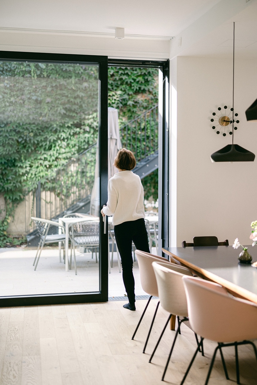 Ein Hofhaus mitten in der Stadt - Zu Besuch bei Marlies Steurer von Blaupause