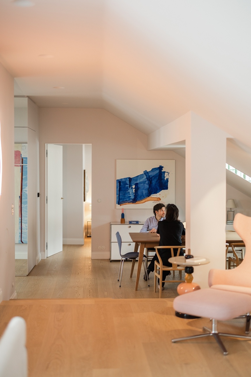 Wohnsinnige Dachgeschosswohnung über den Dächern von Schönbrunn