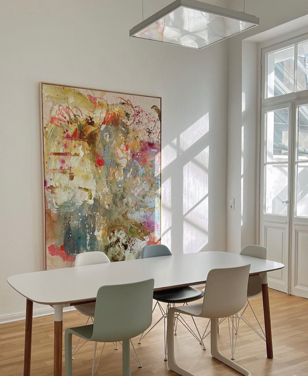 Katharina Santl Kunstgemälde - Wiener Wohnsinnige Herzstücke No 9