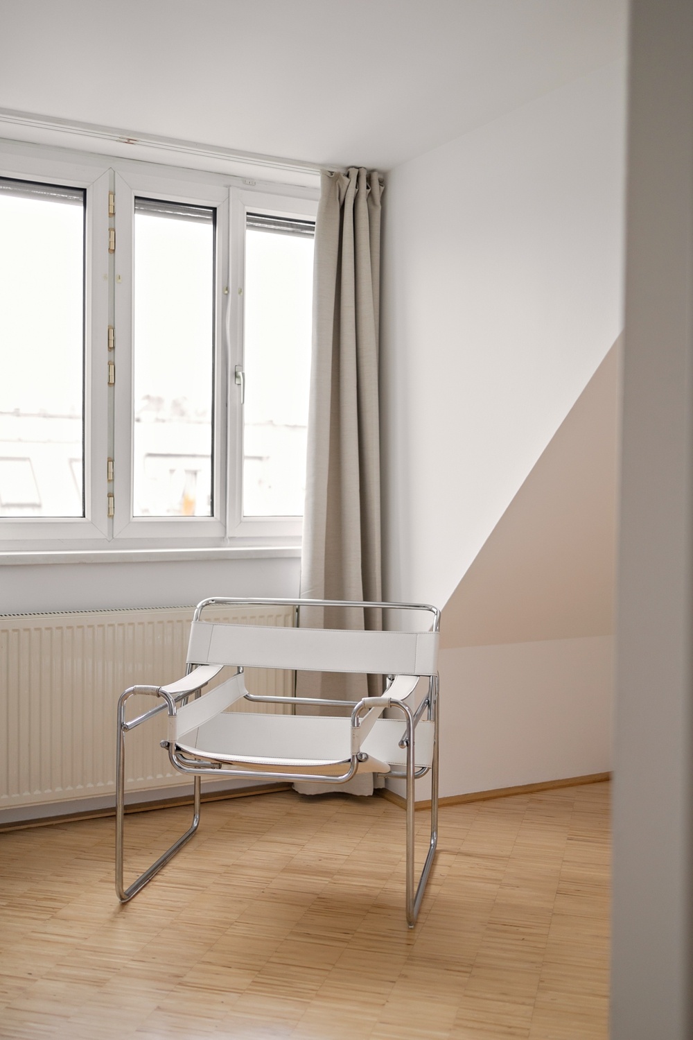 Wassily Chair Weiß - Bauhaus Klassiker - Chrom